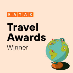 Kayak Travel Awards Winner logo